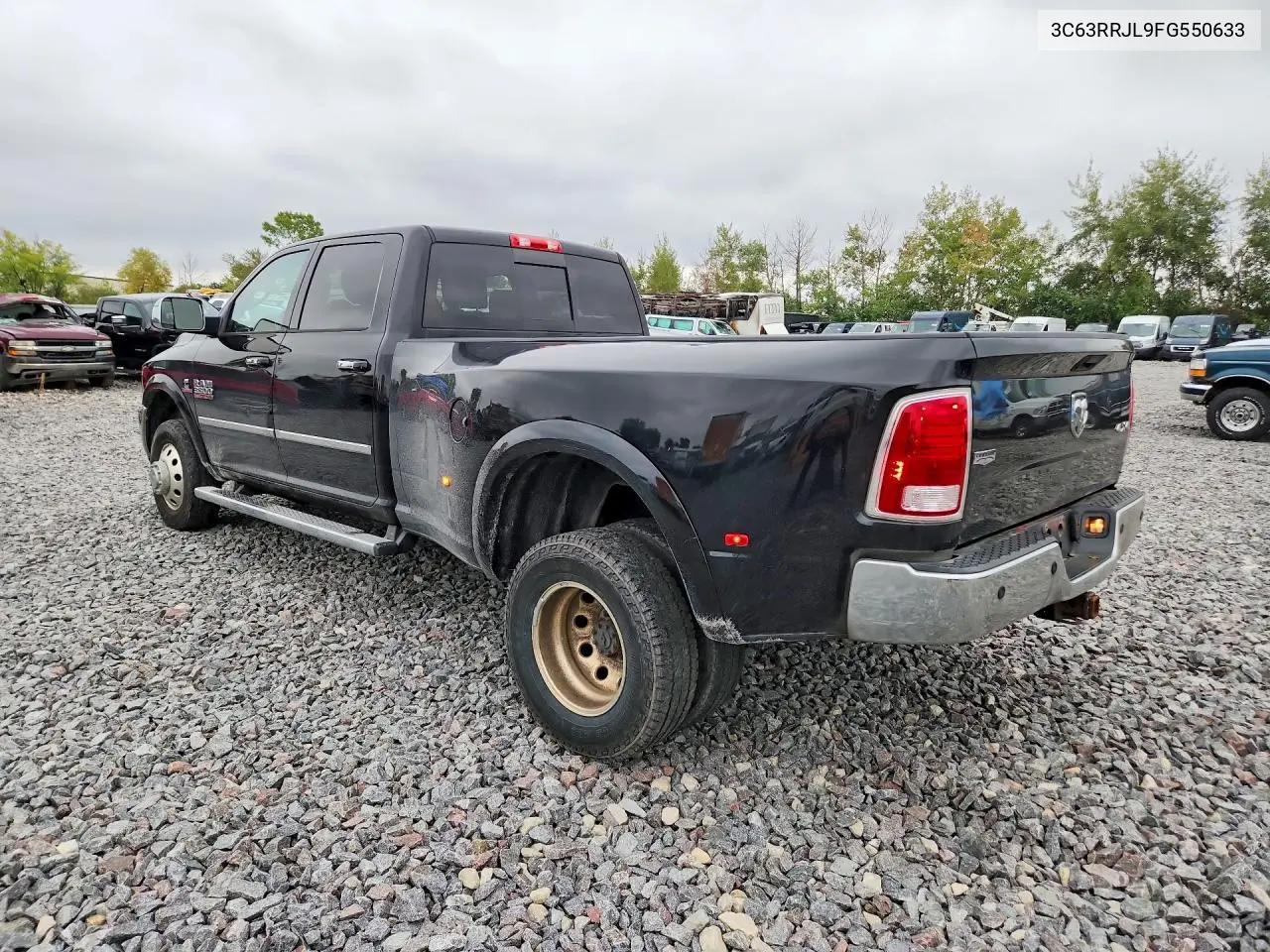 2015 RAM 3500 VIN 3C63RRJL9FG550633 — фото 2