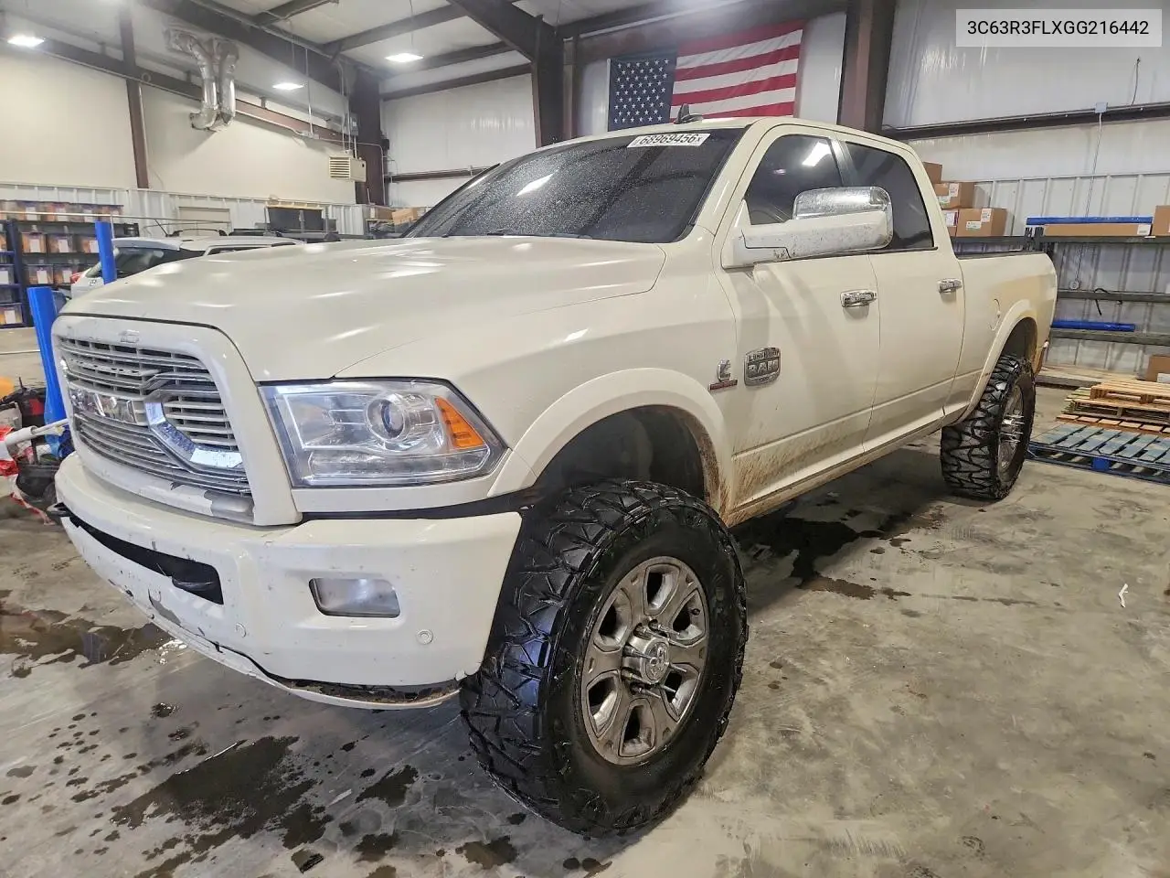 RAM 3500 2016, VIN 3C63R3FLXGG216442