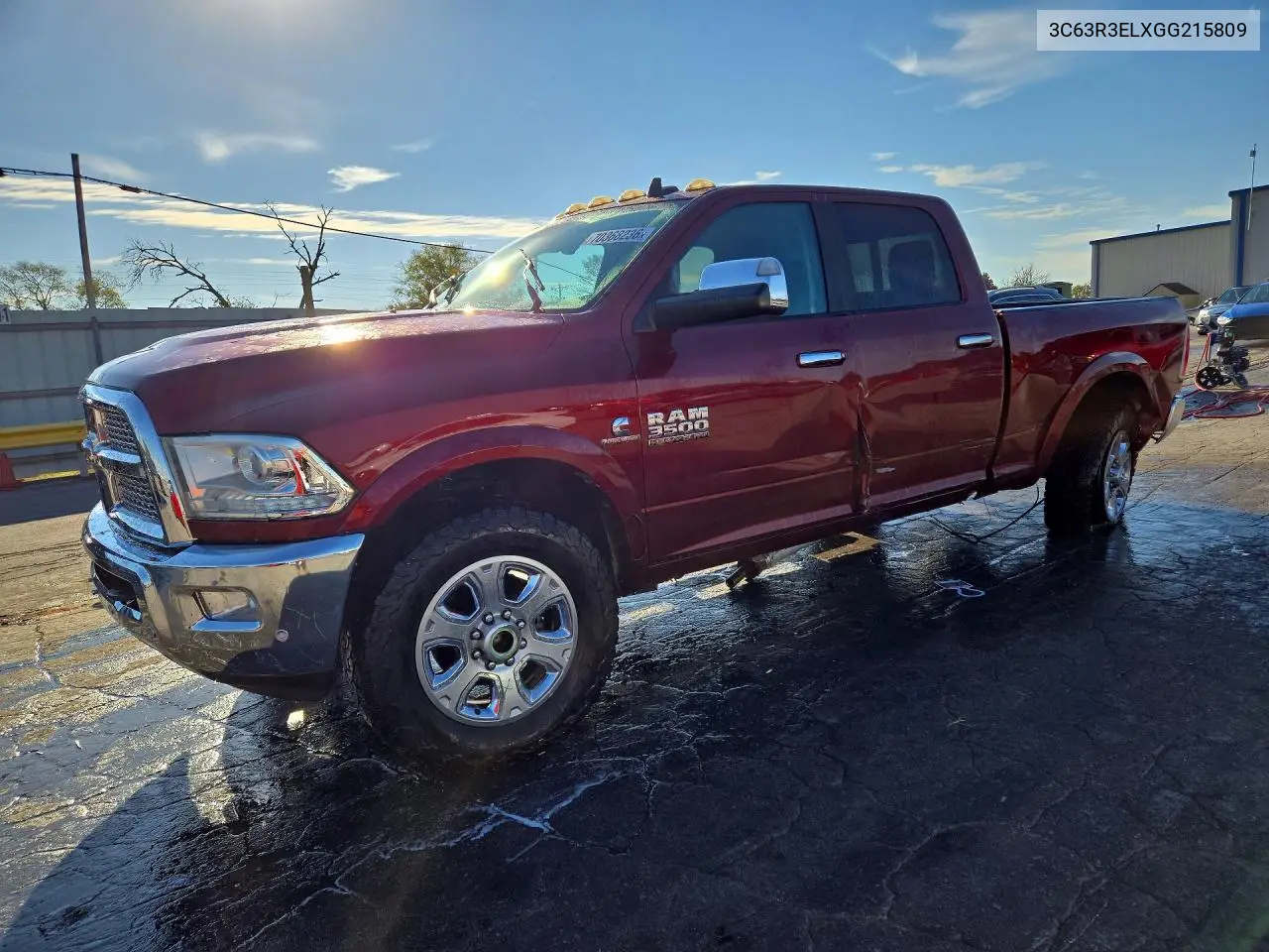 RAM 3500 2016, VIN 3C63R3ELXGG215809