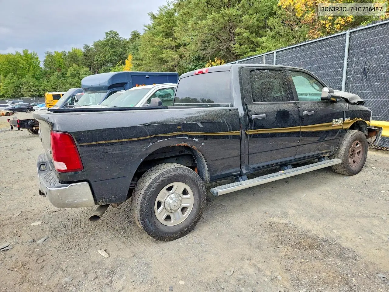 2017 RAM 3500 VIN 3C63R3CJ7HG736487 — фото 3