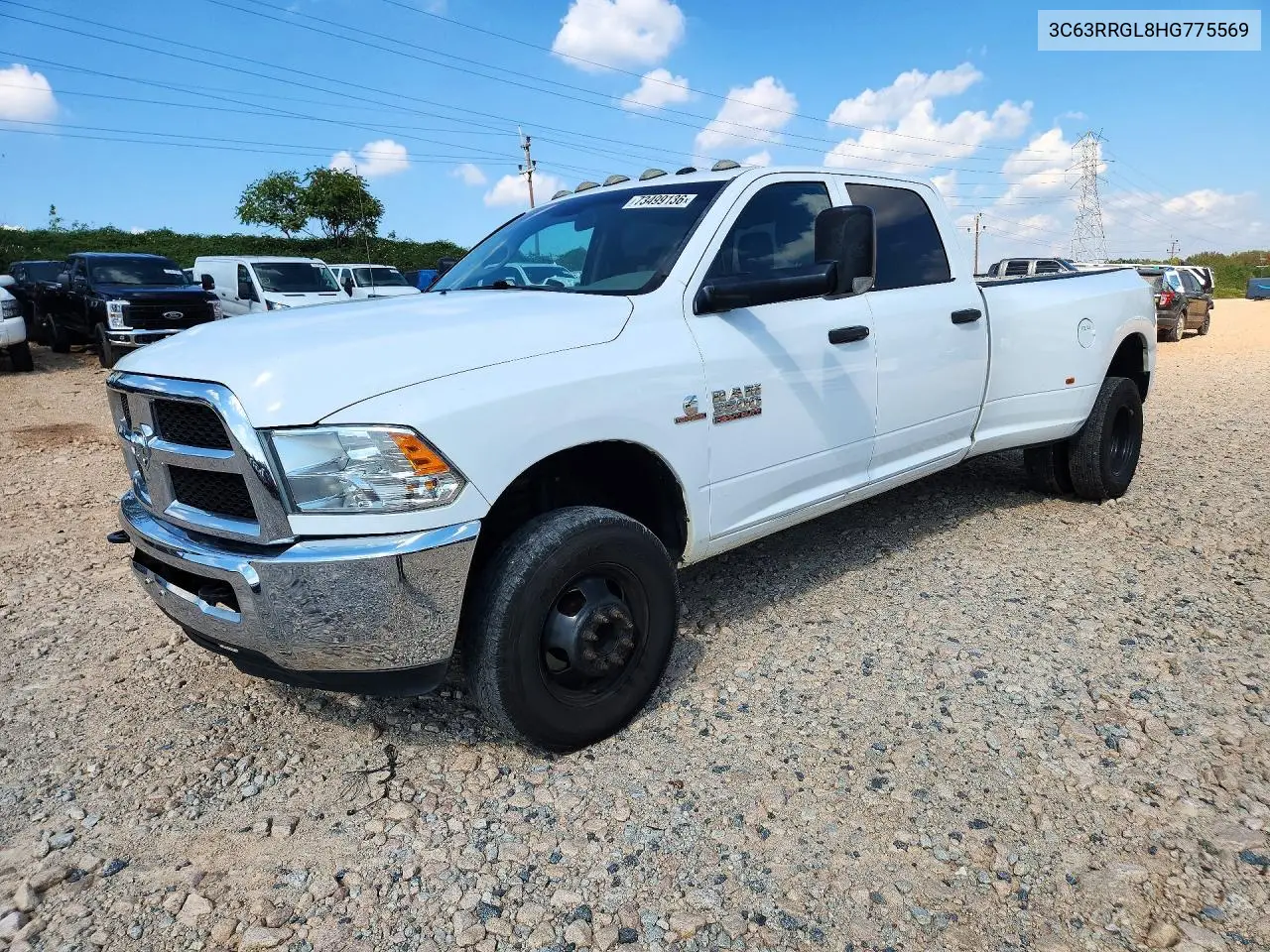 RAM 3500 2017, VIN 3C63RRGL8HG775569