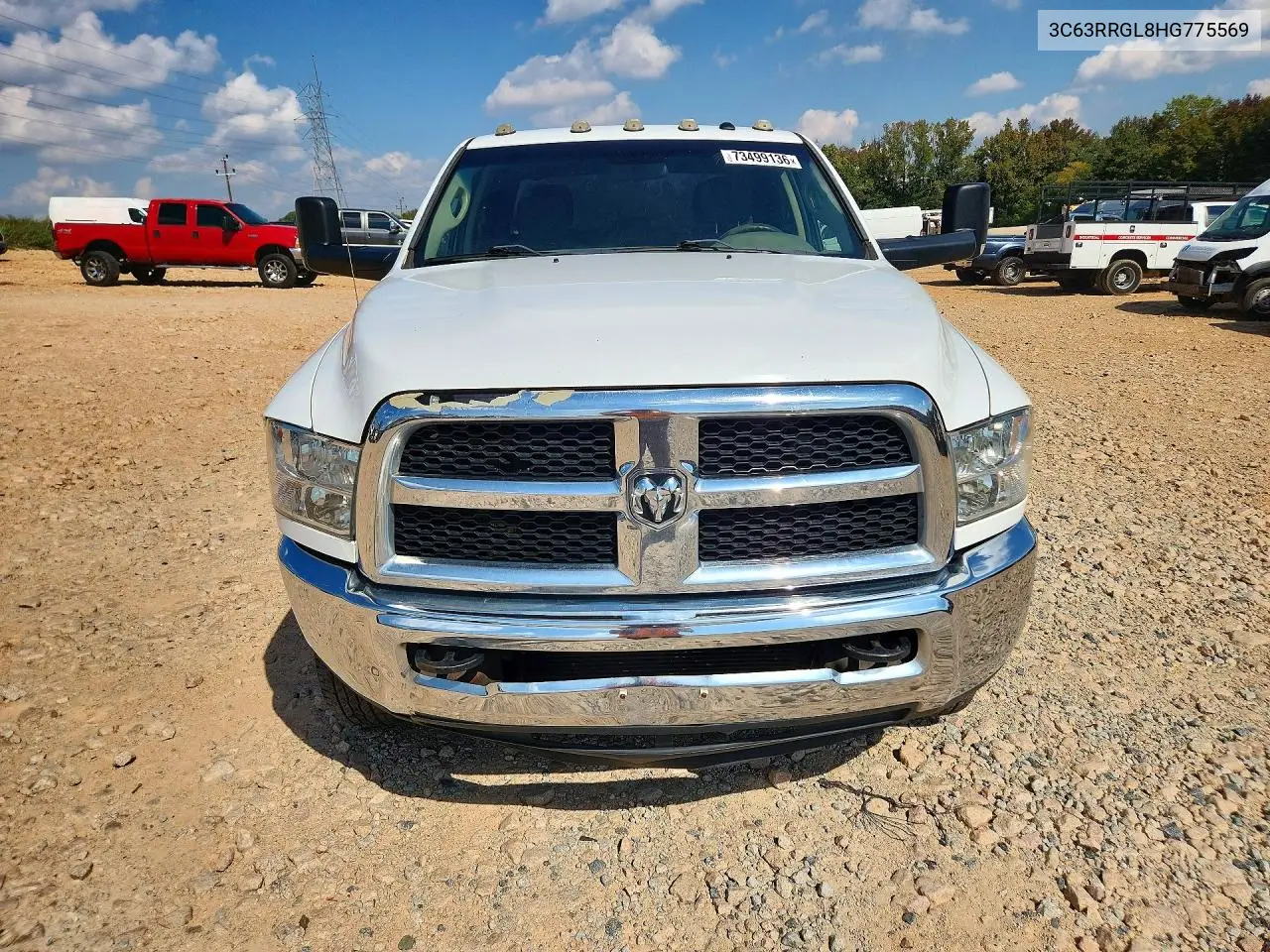 2017 RAM 3500 VIN 3C63RRGL8HG775569 — фото 5