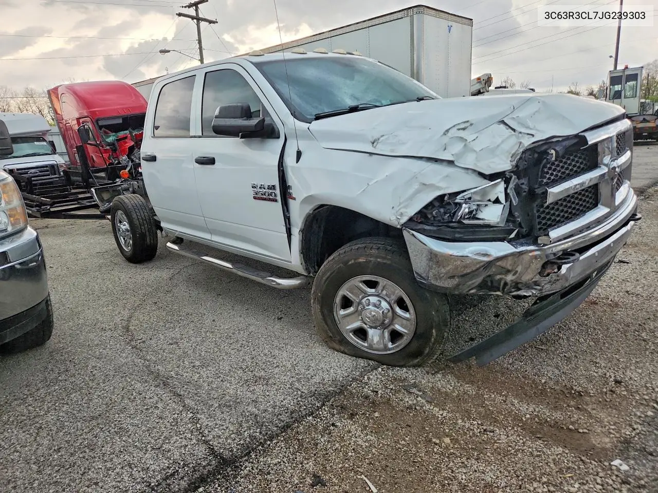 2018 RAM 3500 VIN 3C63R3CL7JG239303 — фото 4
