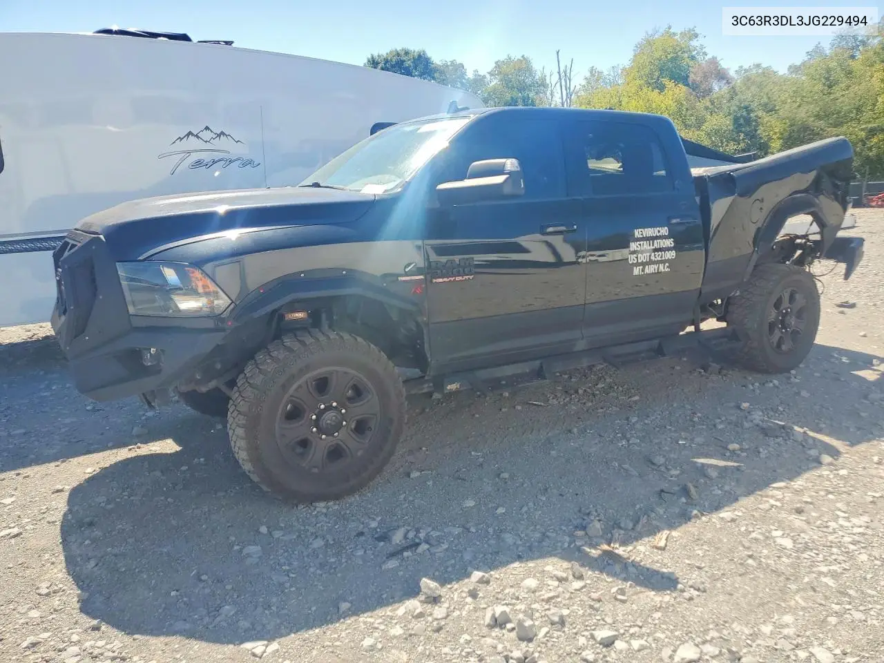 RAM 3500 2018, VIN 3C63R3DL3JG229494