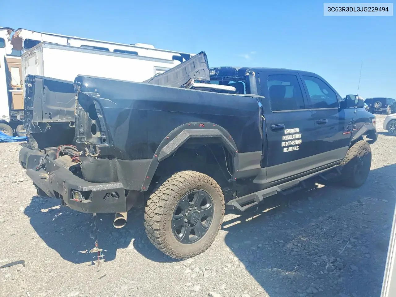 2018 RAM 3500 VIN 3C63R3DL3JG229494 — фото 3