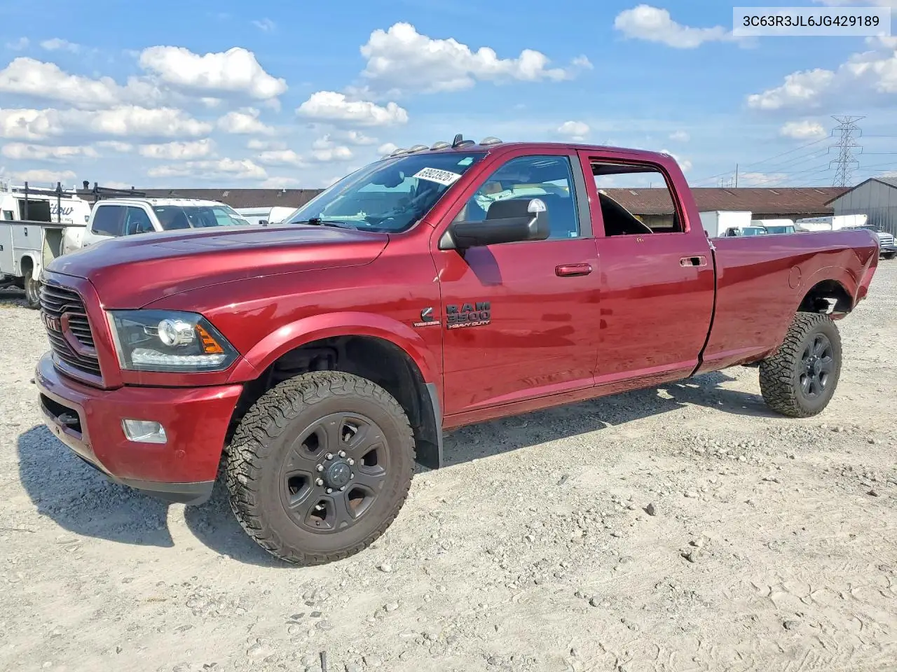 RAM 3500 2018, VIN 3C63R3JL6JG429189