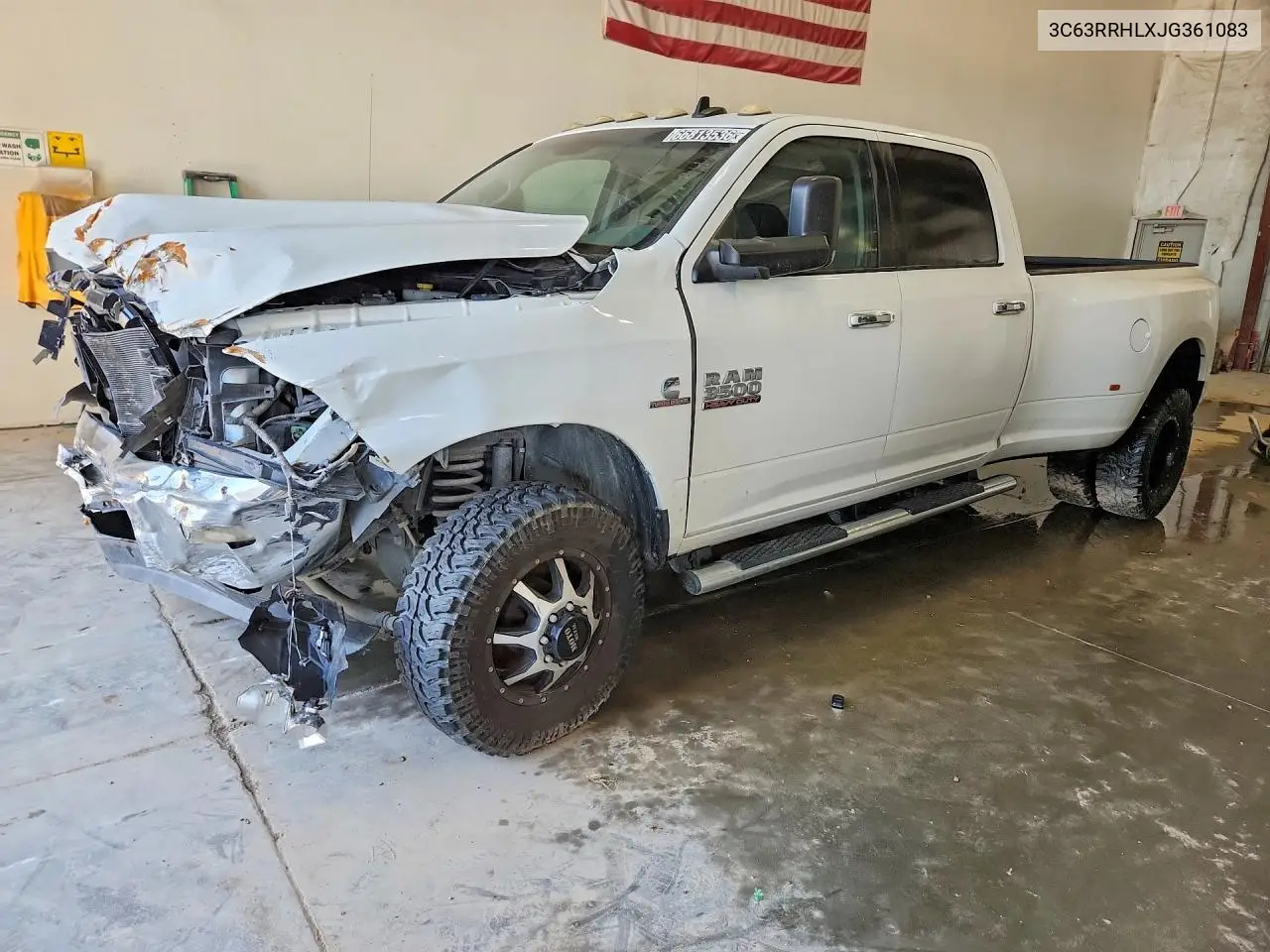 RAM 3500 2018, VIN 3C63RRHLXJG361083