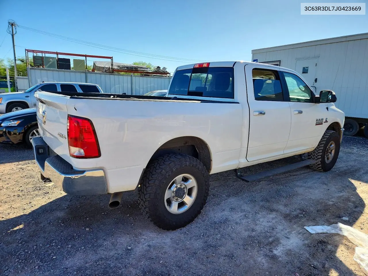2018 RAM 3500 VIN 3C63R3DL7JG423669 — фото 3