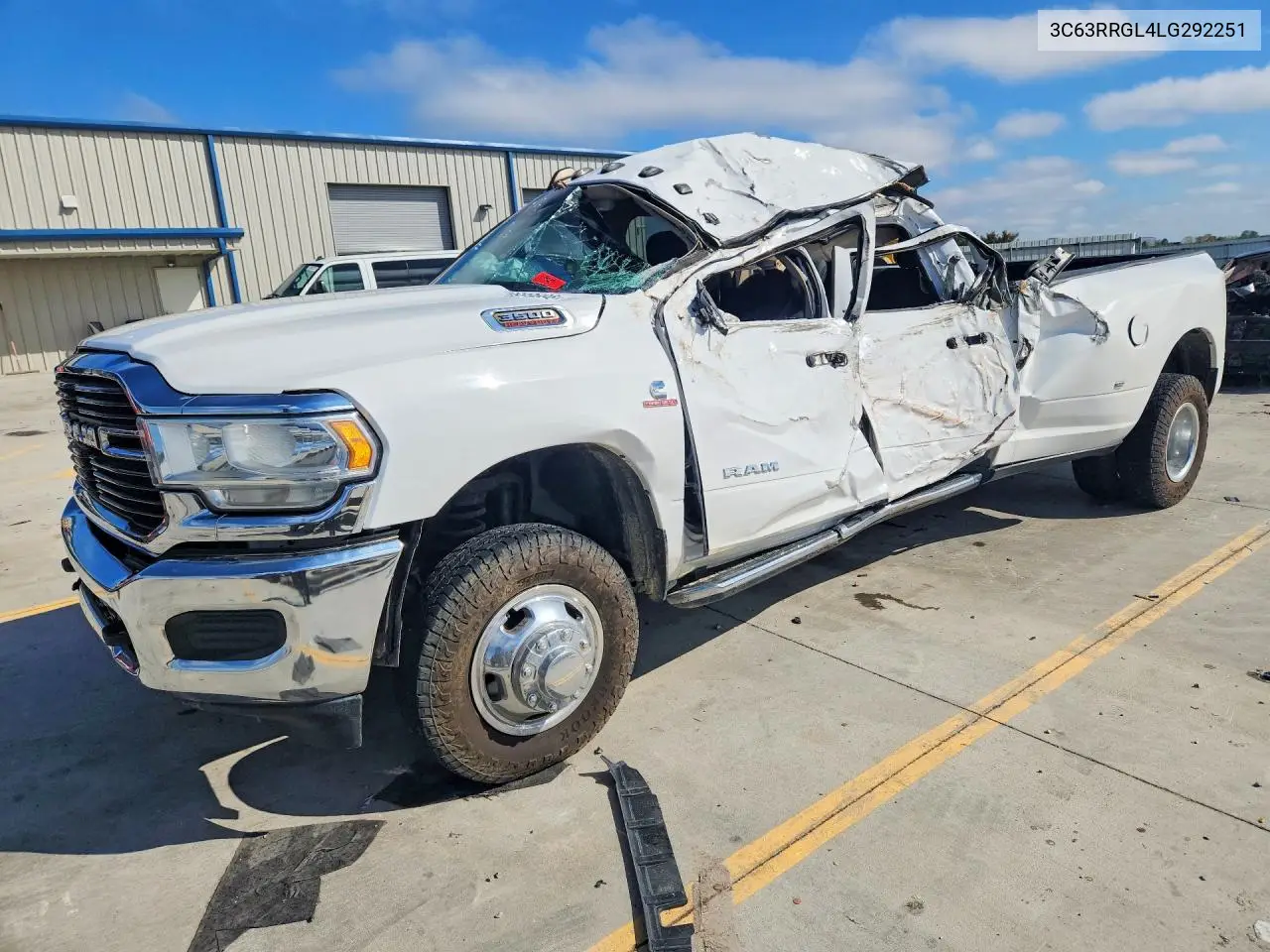 RAM 3500 2020, VIN 3C63RRGL4LG292251