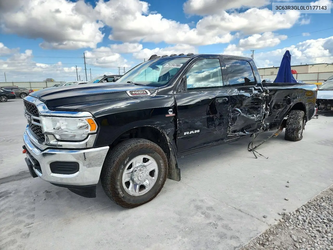 RAM 3500 2020, VIN 3C63R3GL0LG177143