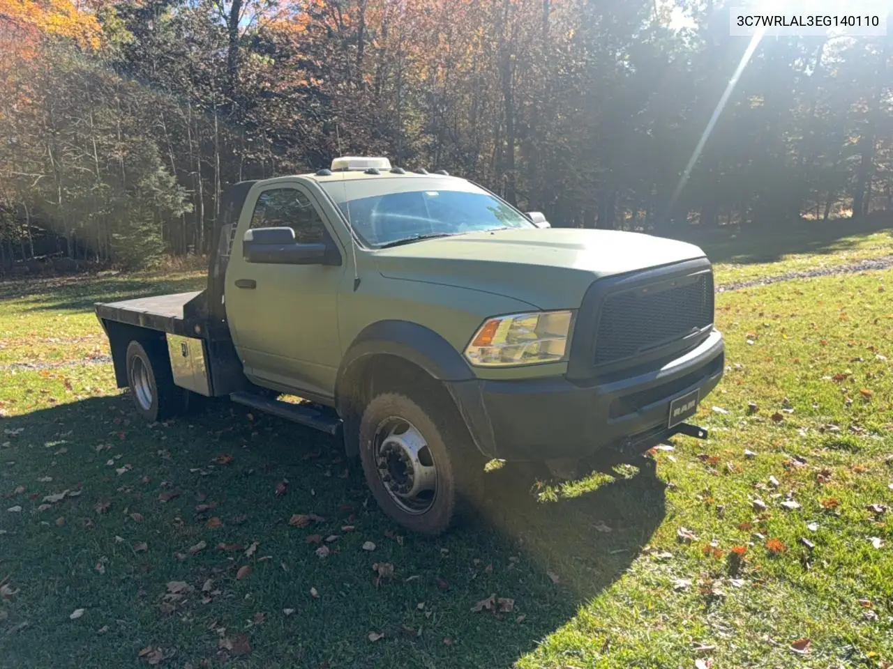 RAM 4500 2014, VIN 3C7WRLAL3EG140110