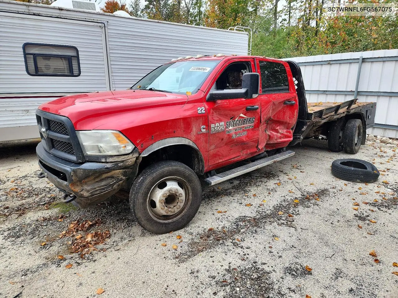 RAM 5500 2015, VIN 3C7WRNFL6FG567075