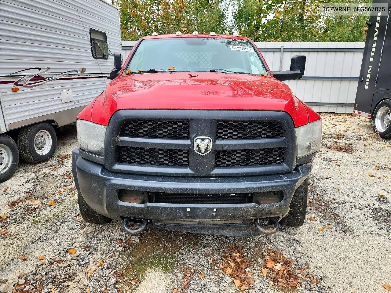 2015 RAM 5500 VIN 3C7WRNFL6FG567075 — фото 5