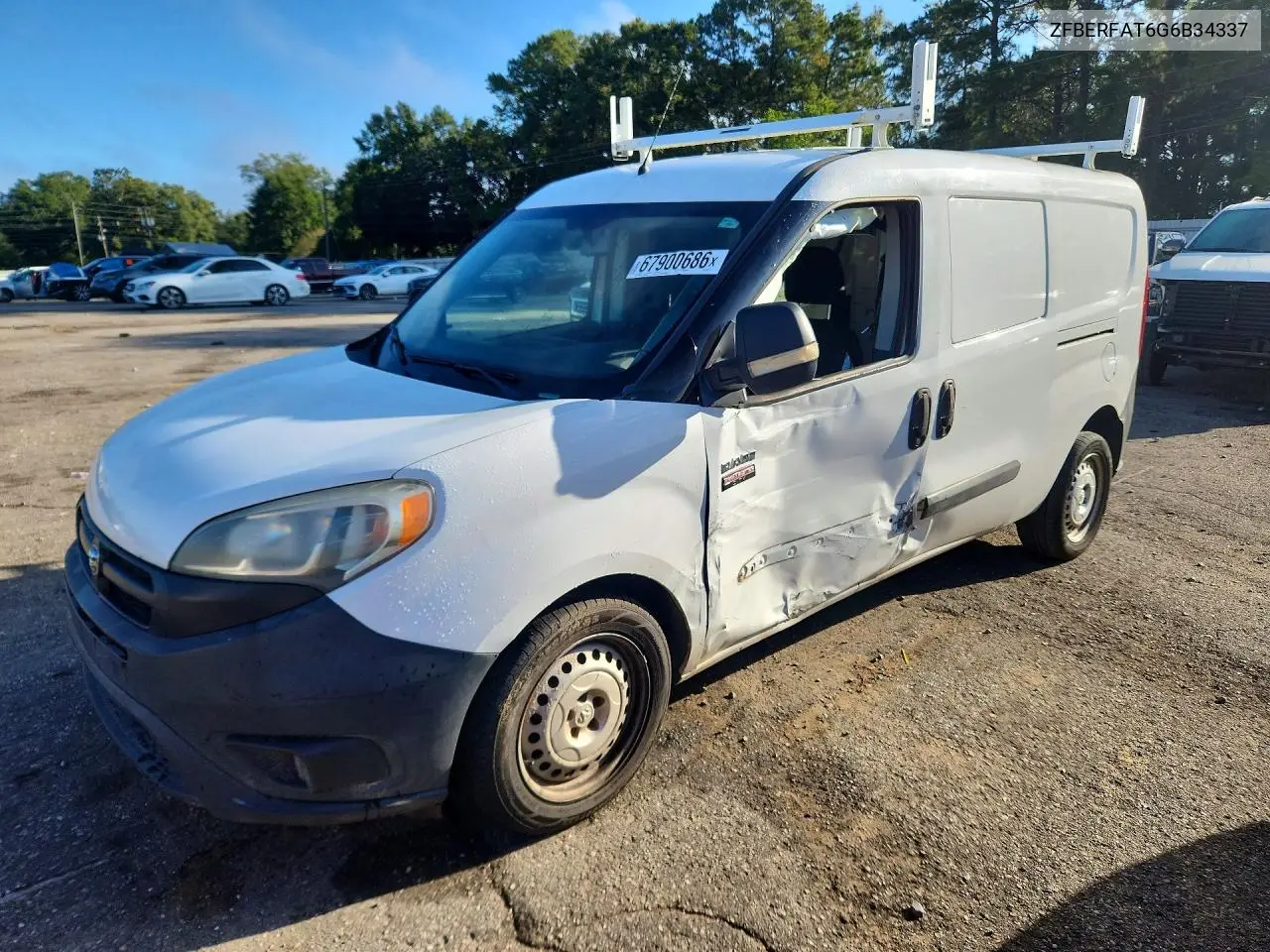 RAM PROMASTER CITY 2016, VIN ZFBERFAT6G6B34337