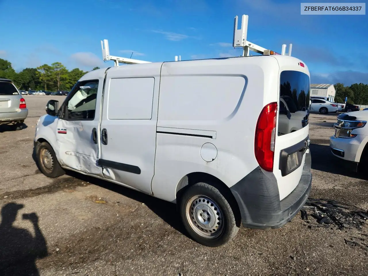 2016 RAM PROMASTER CITY VIN ZFBERFAT6G6B34337 — фото 2