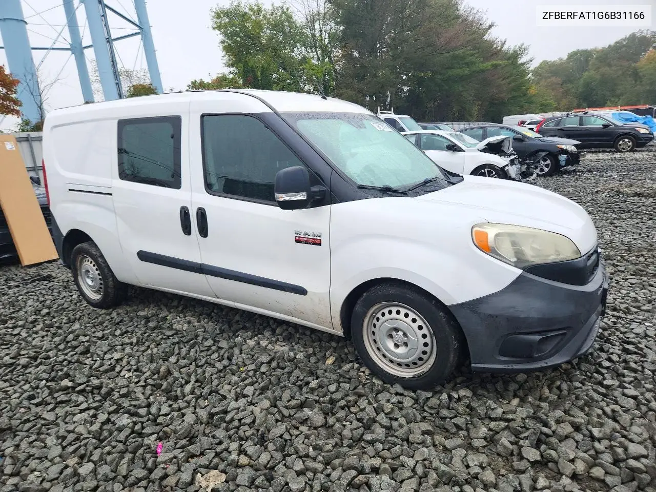 2016 RAM PROMASTER CITY VIN ZFBERFAT1G6B31166 — фото 4