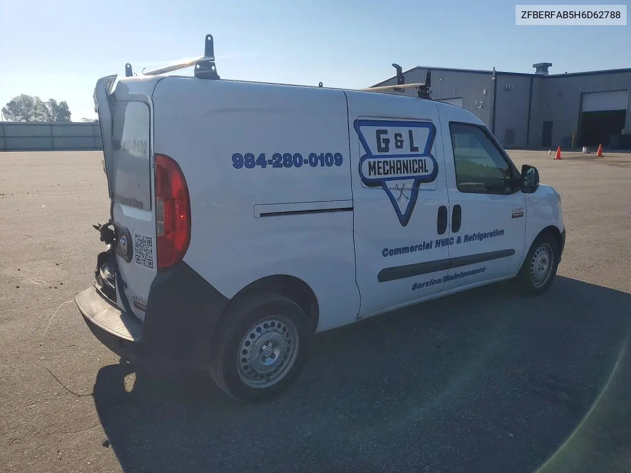 2017 RAM PROMASTER CITY VIN ZFBERFAB5H6D62788 — фото 3
