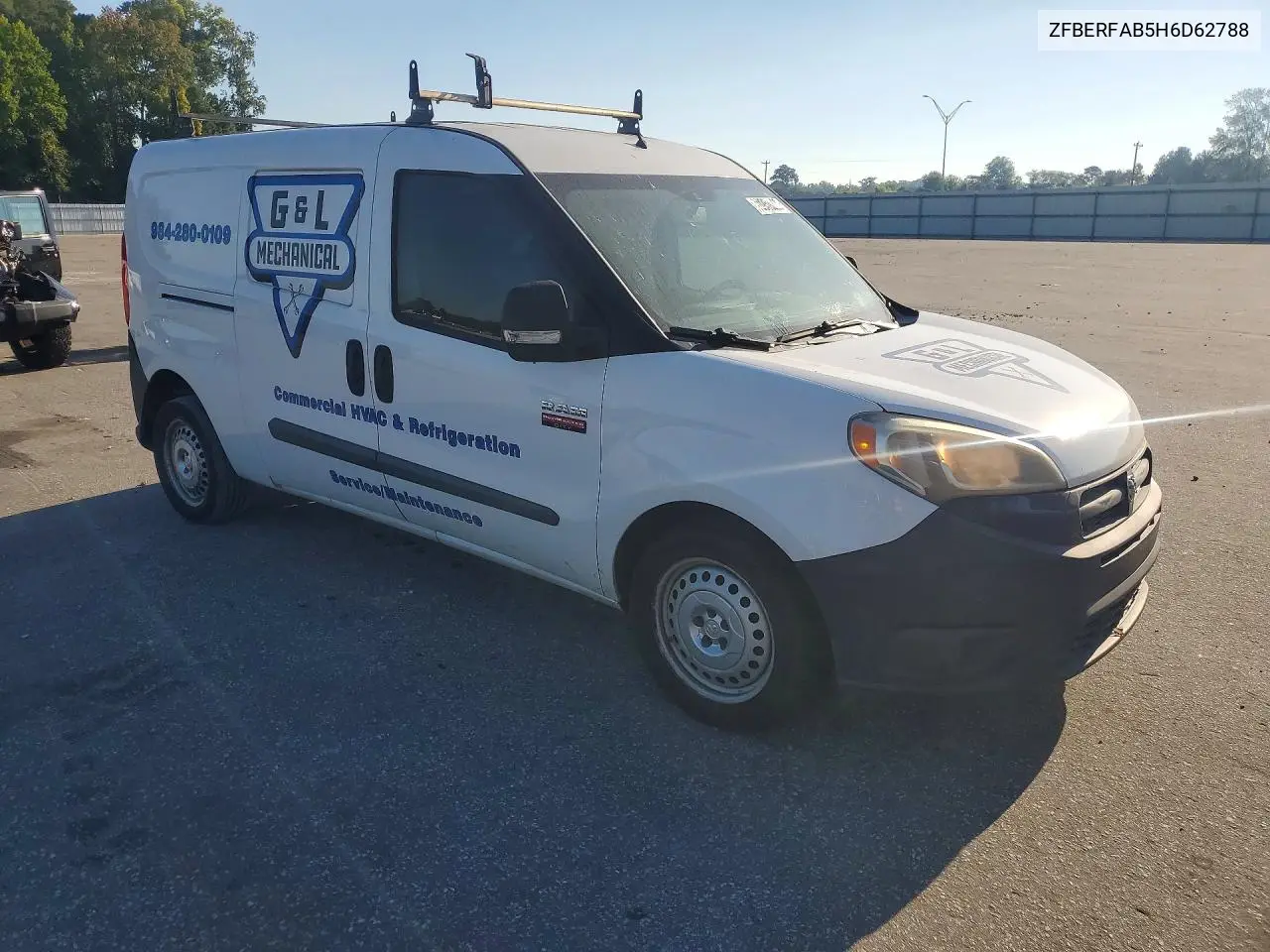 2017 RAM PROMASTER CITY VIN ZFBERFAB5H6D62788 — фото 4