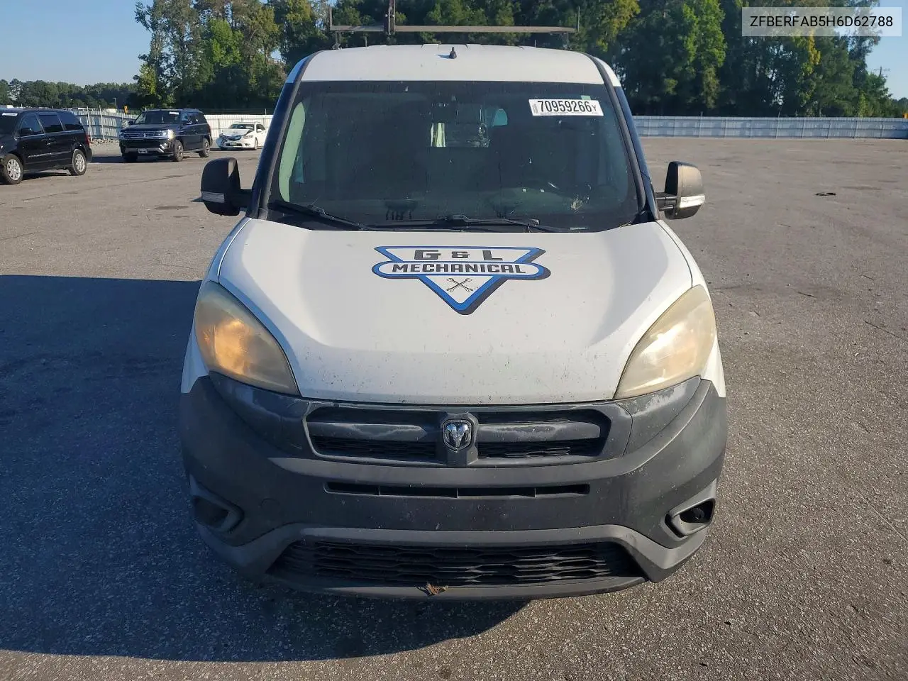 2017 RAM PROMASTER CITY VIN ZFBERFAB5H6D62788 — фото 5