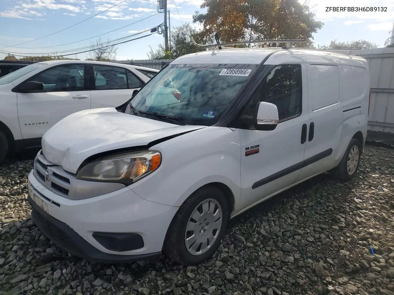 RAM PROMASTER CITY 2017, VIN ZFBERFBB3H6D89132
