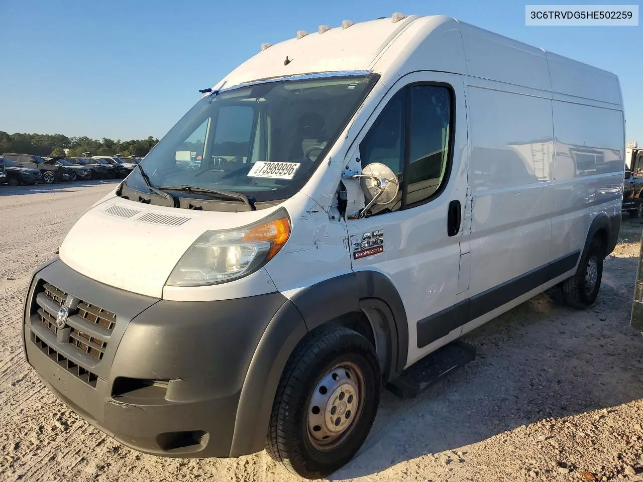 RAM PROMASTER CITY 2017, VIN 3C6TRVDG5HE502259