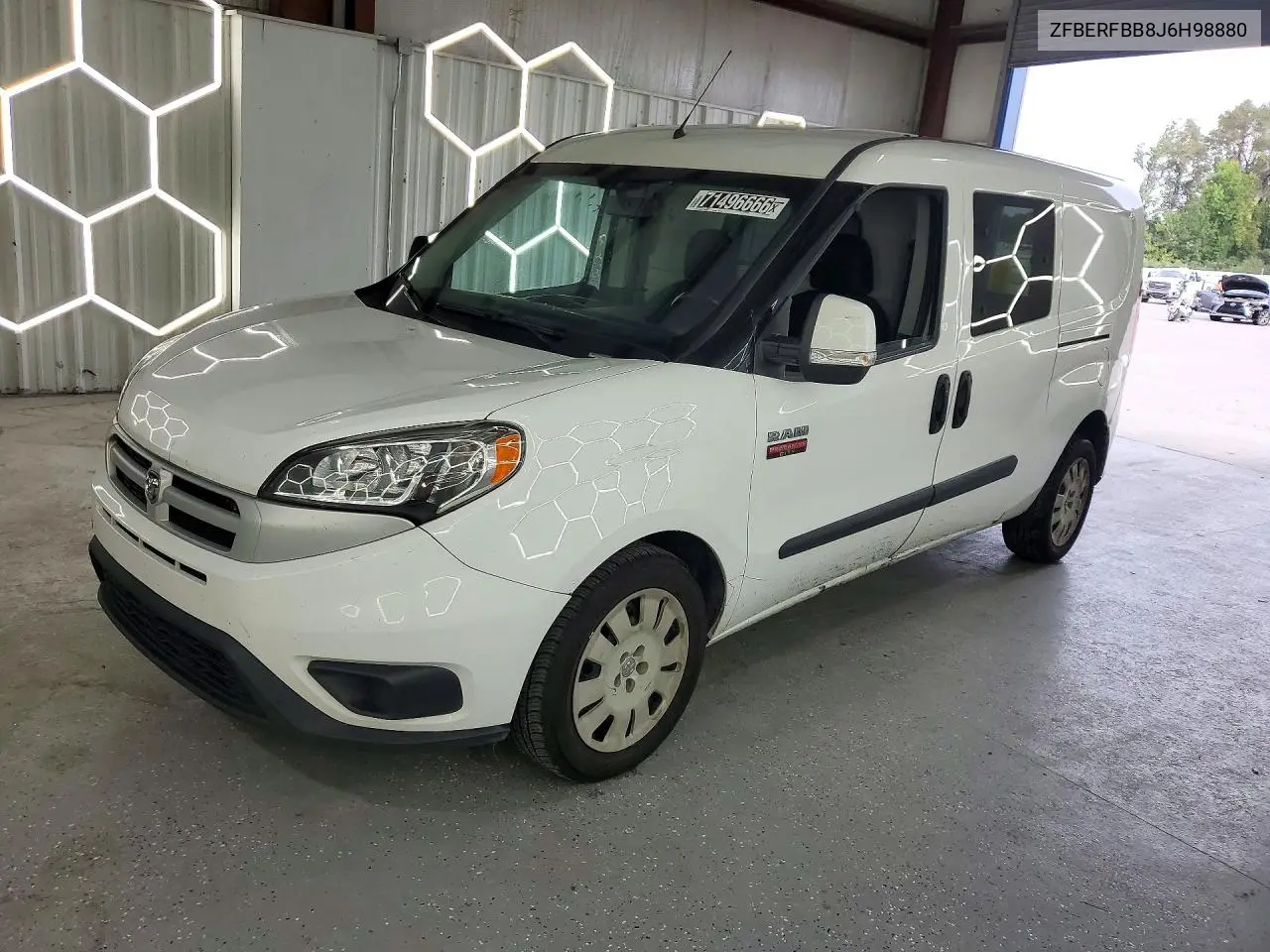 RAM PROMASTER CITY 2018, VIN ZFBERFBB8J6H98880