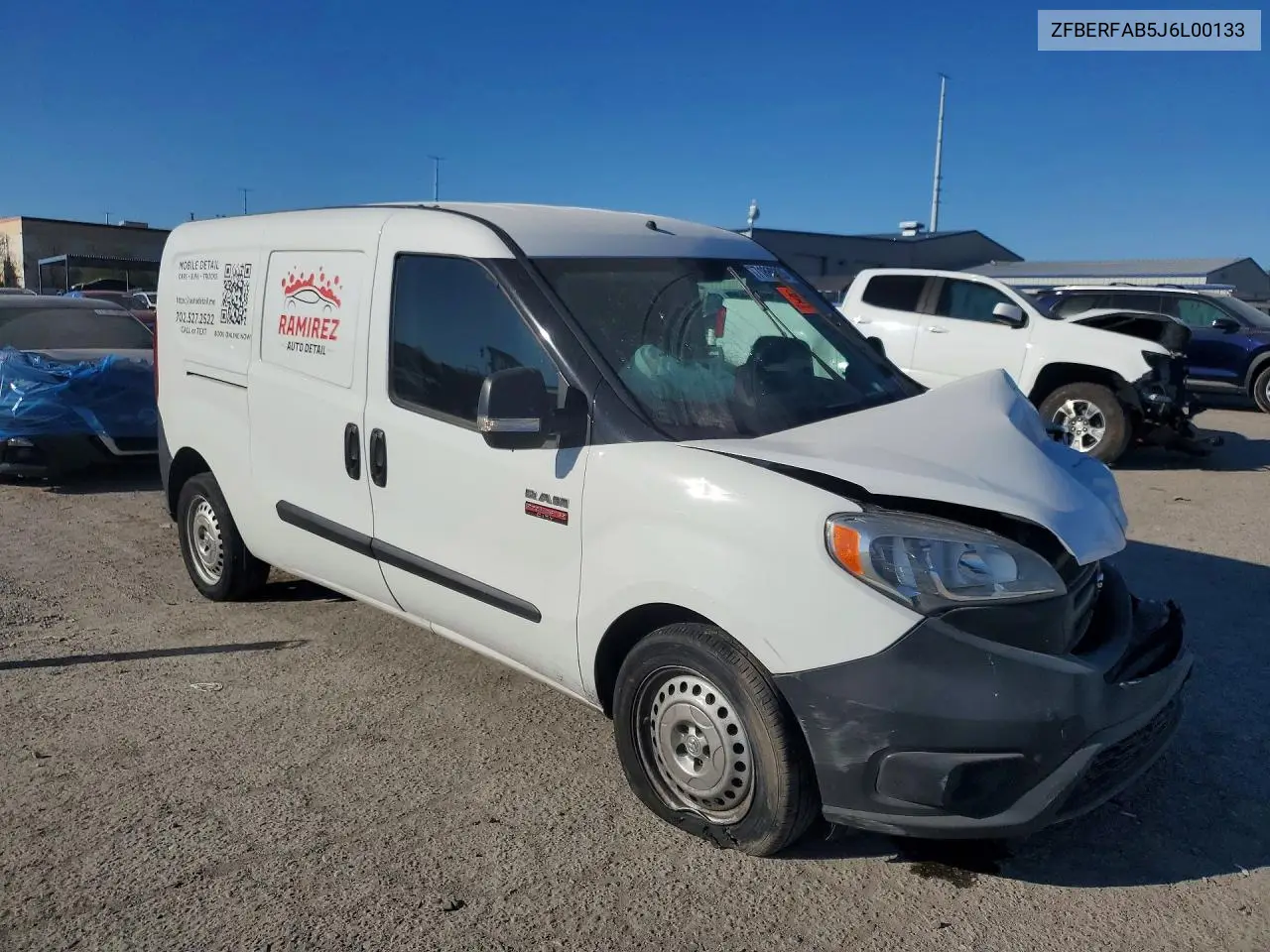 2018 RAM PROMASTER CITY VIN ZFBERFAB5J6L00133 — фото 4