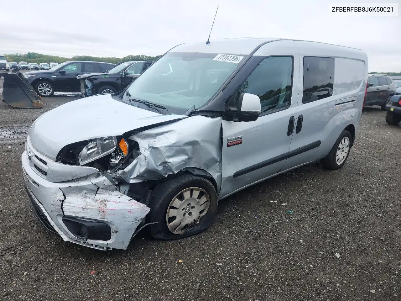 RAM PROMASTER CITY 2018, VIN ZFBERFBB8J6K50021