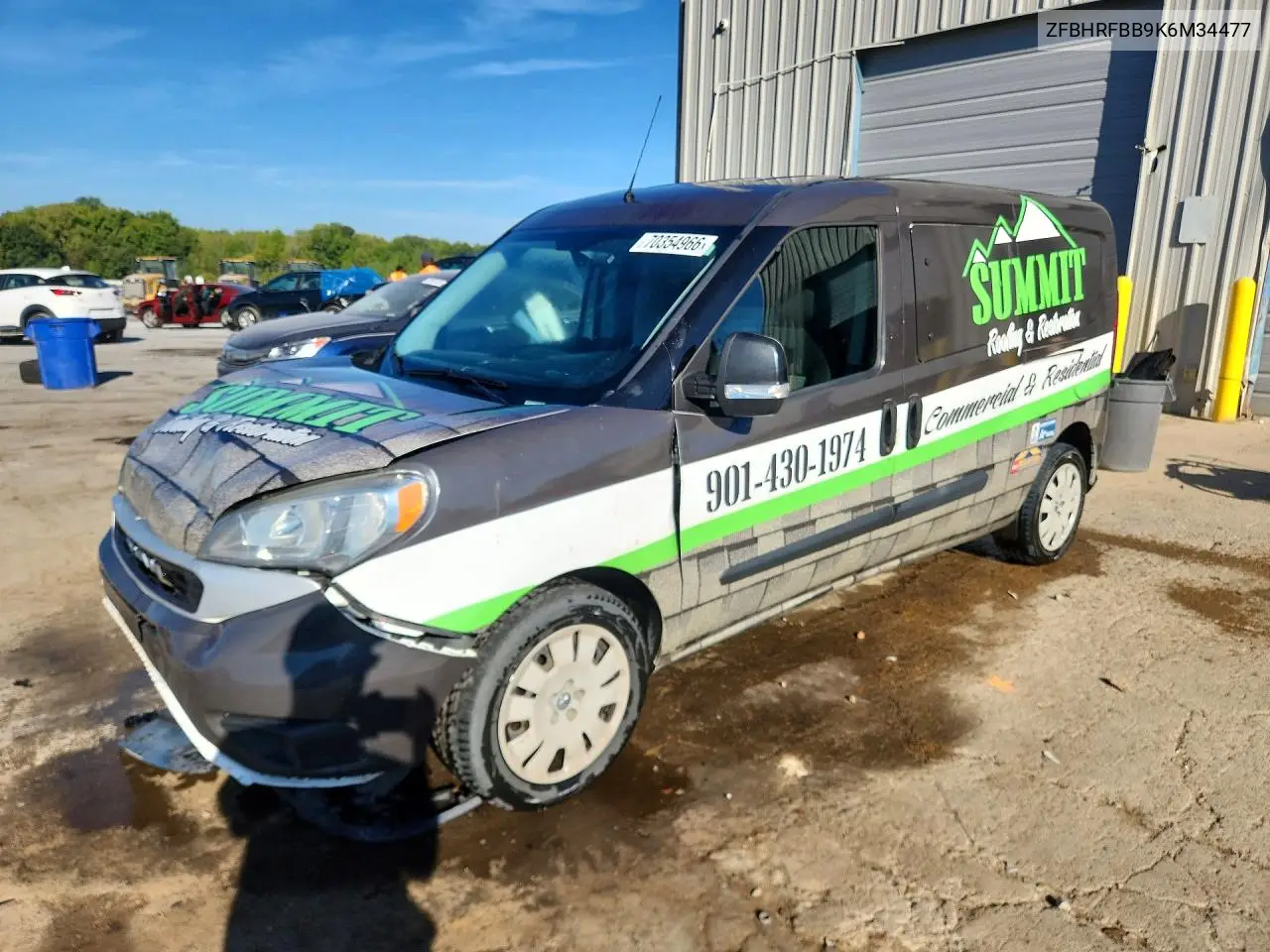 RAM PROMASTER CITY 2019, VIN ZFBHRFBB9K6M34477