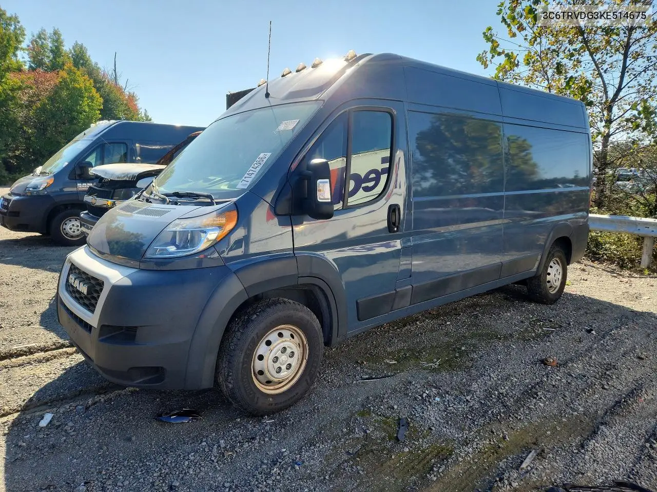 RAM PROMASTER CITY 2019, VIN 3C6TRVDG3KE514675