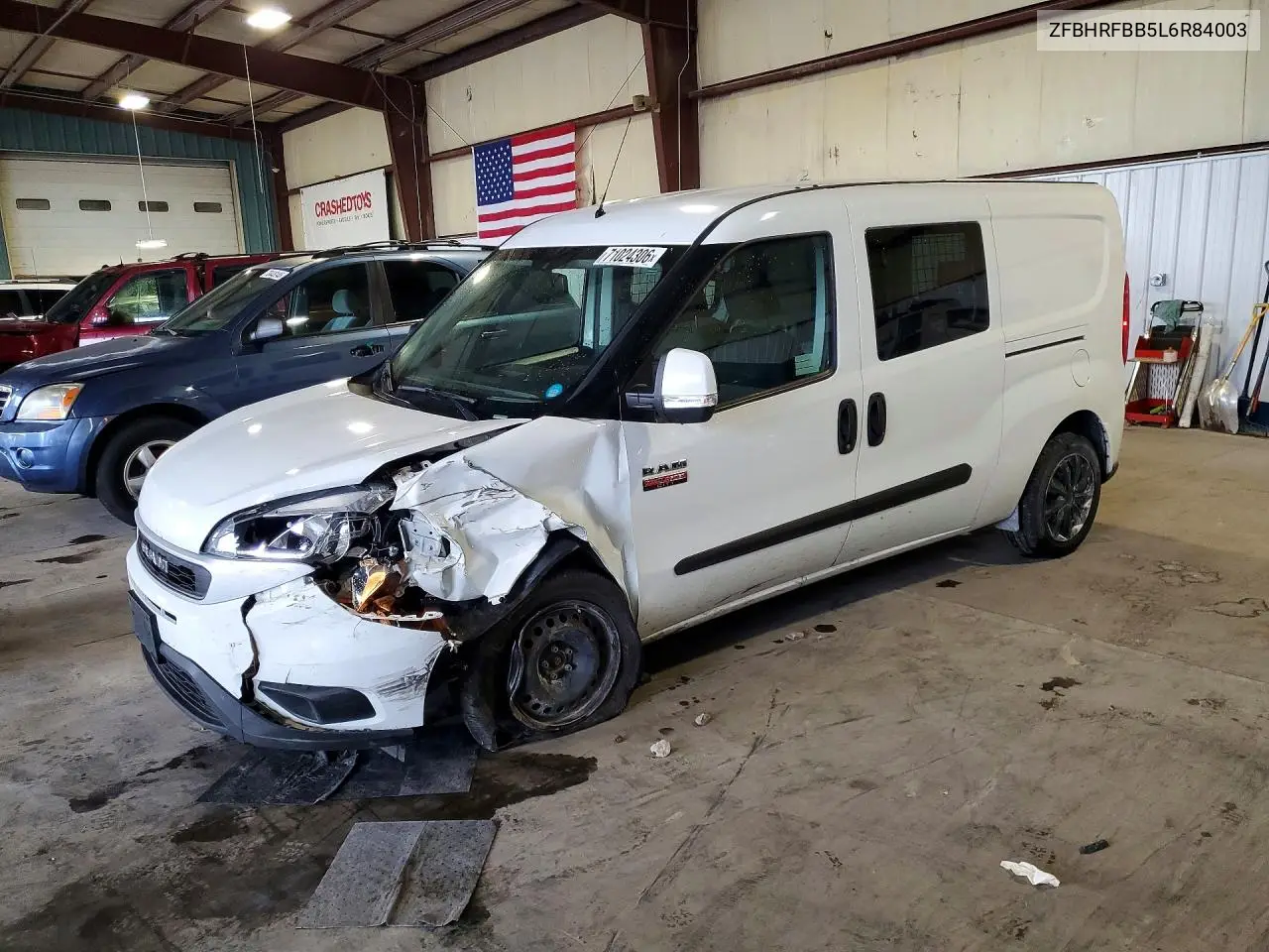 RAM PROMASTER CITY 2020, VIN ZFBHRFBB5L6R84003
