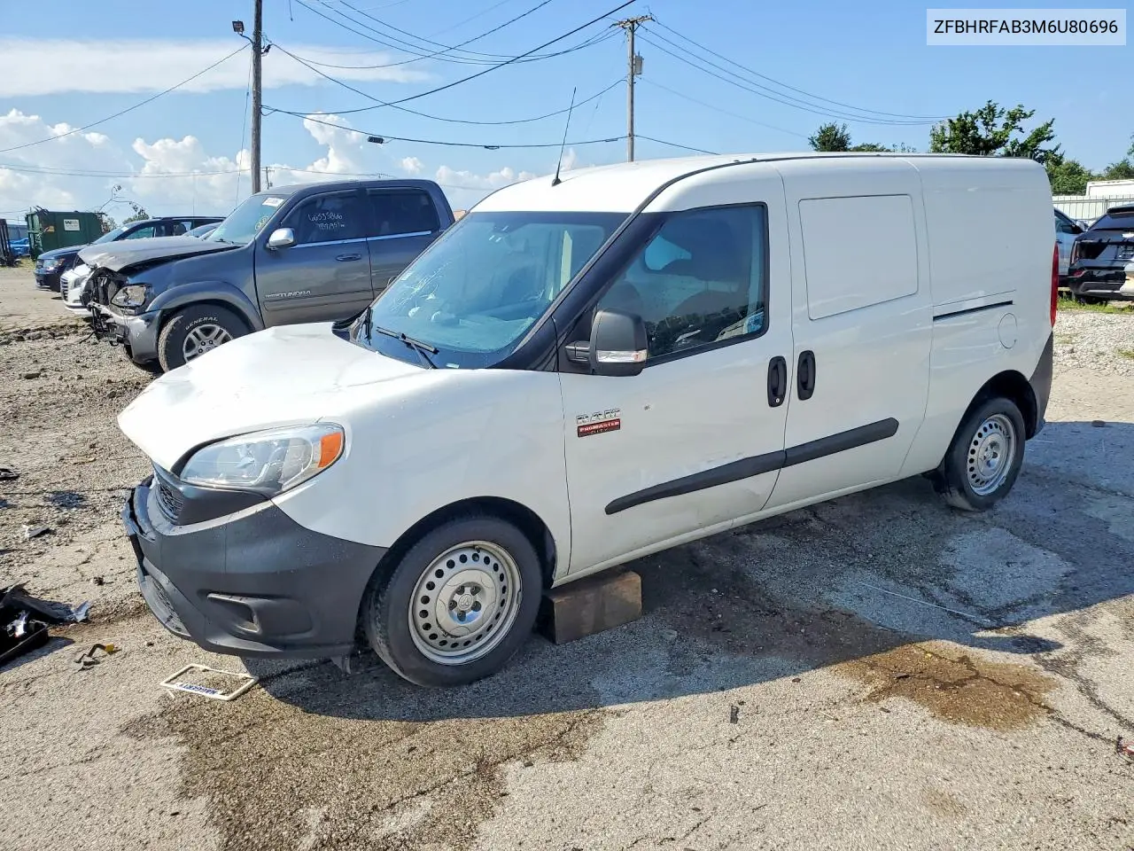 RAM PROMASTER CITY 2021, VIN ZFBHRFAB3M6U80696