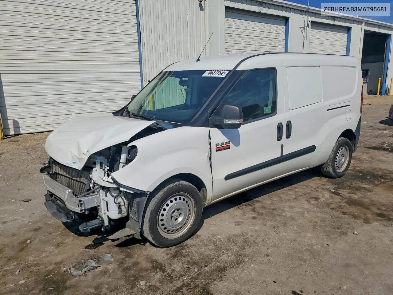 RAM PROMASTER CITY 2021, VIN ZFBHRFAB3M6T95681