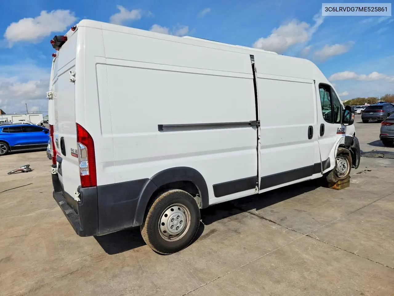 2021 RAM PROMASTER CITY VIN 3C6LRVDG7ME525861 — фото 3
