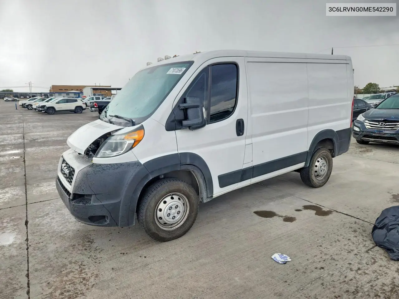 RAM PROMASTER CITY 2021, VIN 3C6LRVNG0ME542290