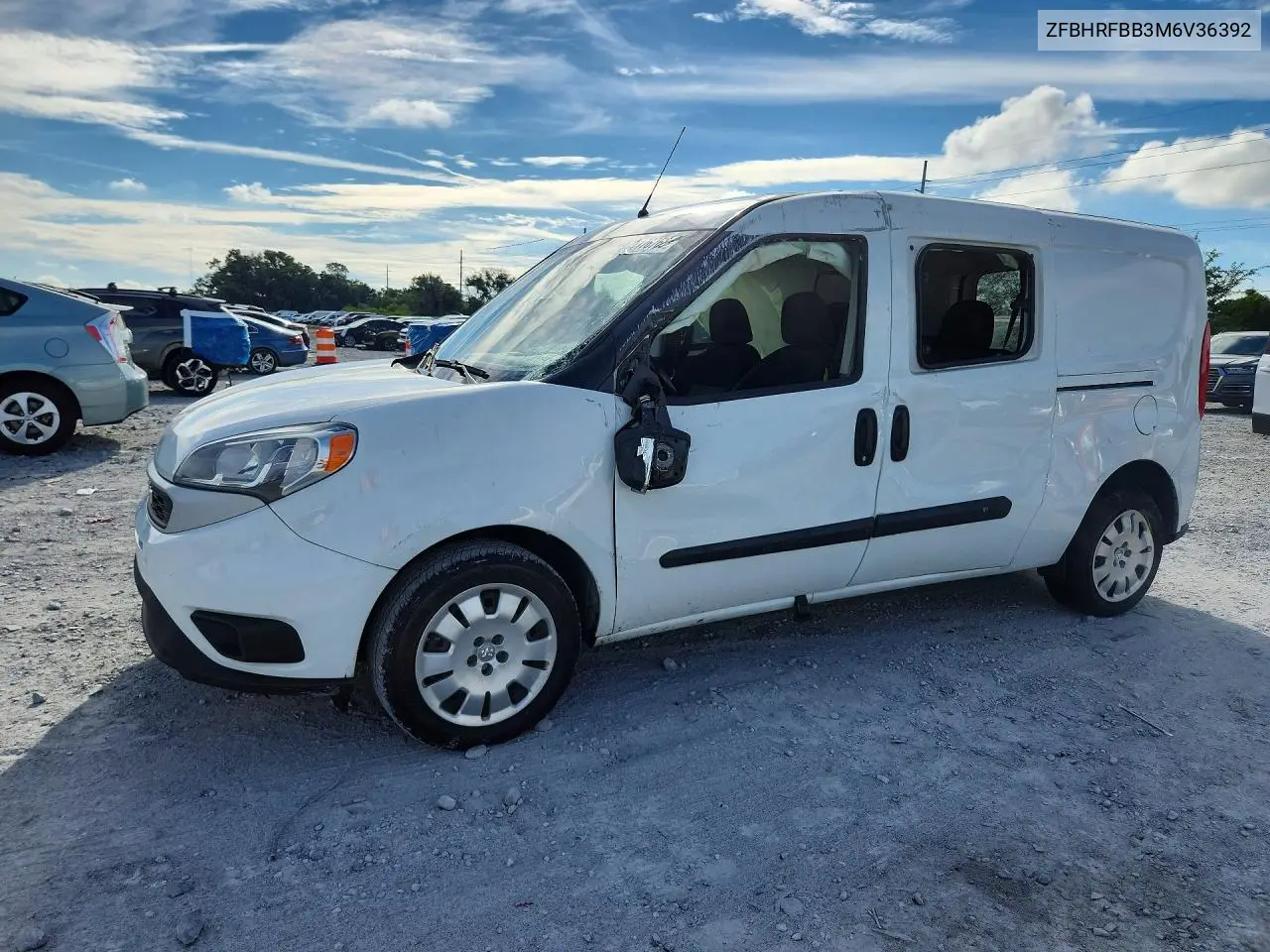 RAM PROMASTER CITY 2021, VIN ZFBHRFBB3M6V36392