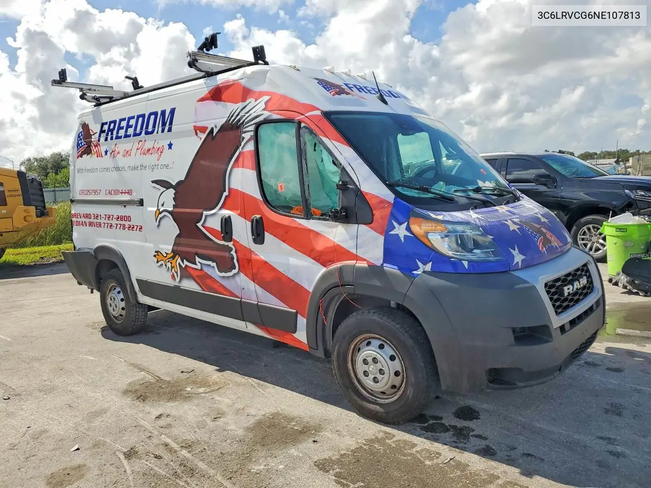 2022 RAM PROMASTER CITY VIN 3C6LRVCG6NE107813 — фото 4