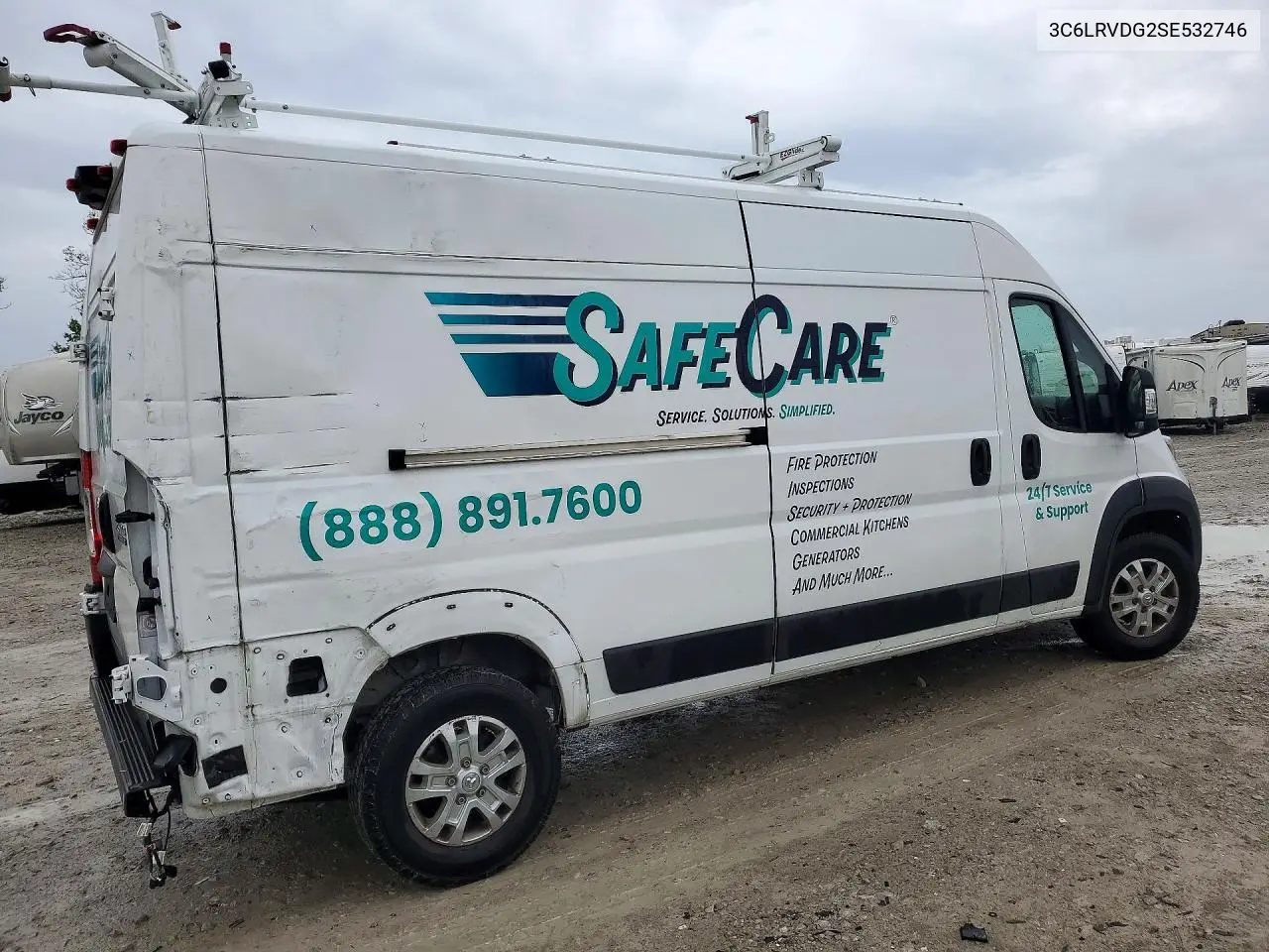 2025 RAM PROMASTER CITY VIN 3C6LRVDG2SE532746 — фото 3