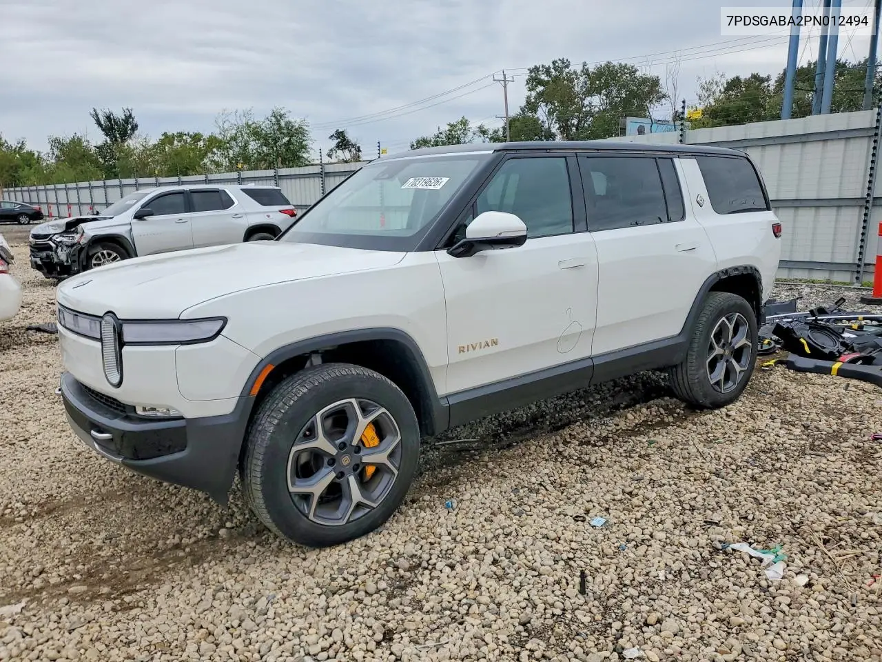 RIVIAN R1S 2023, VIN 7PDSGABA2PN012494