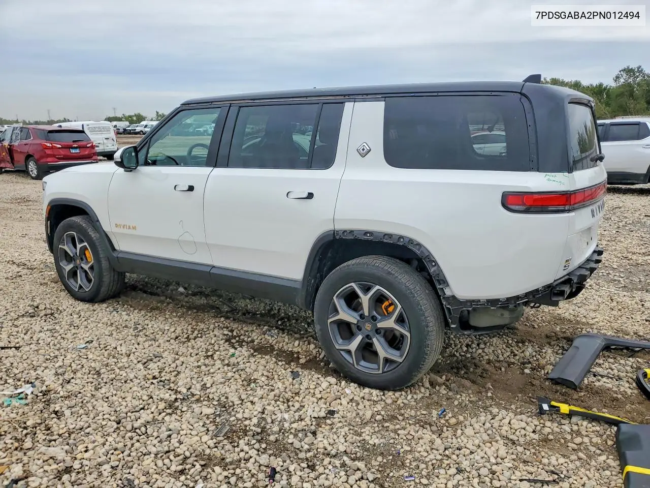 2023 RIVIAN R1S VIN 7PDSGABA2PN012494 — фото 2