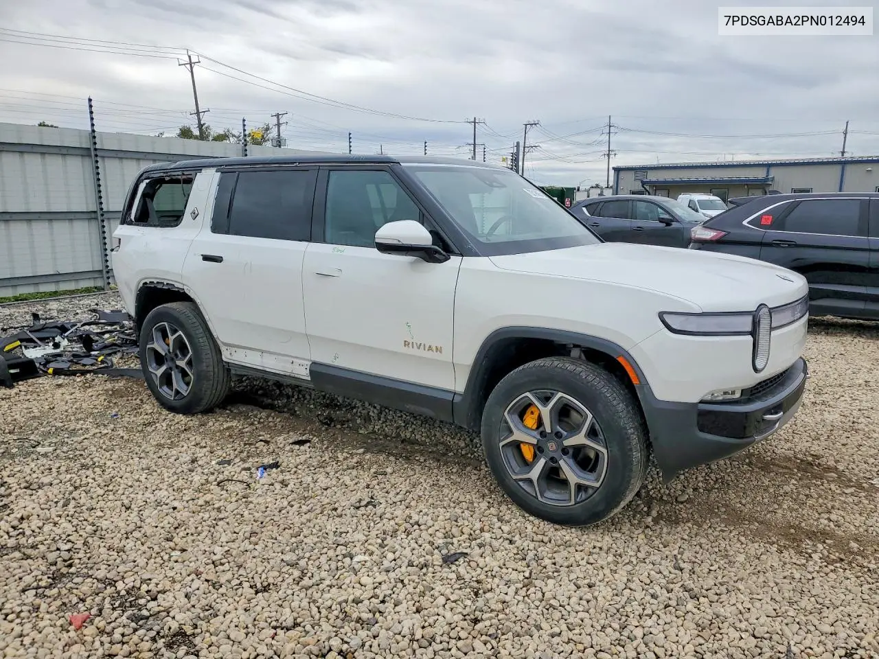 2023 RIVIAN R1S VIN 7PDSGABA2PN012494 — фото 4