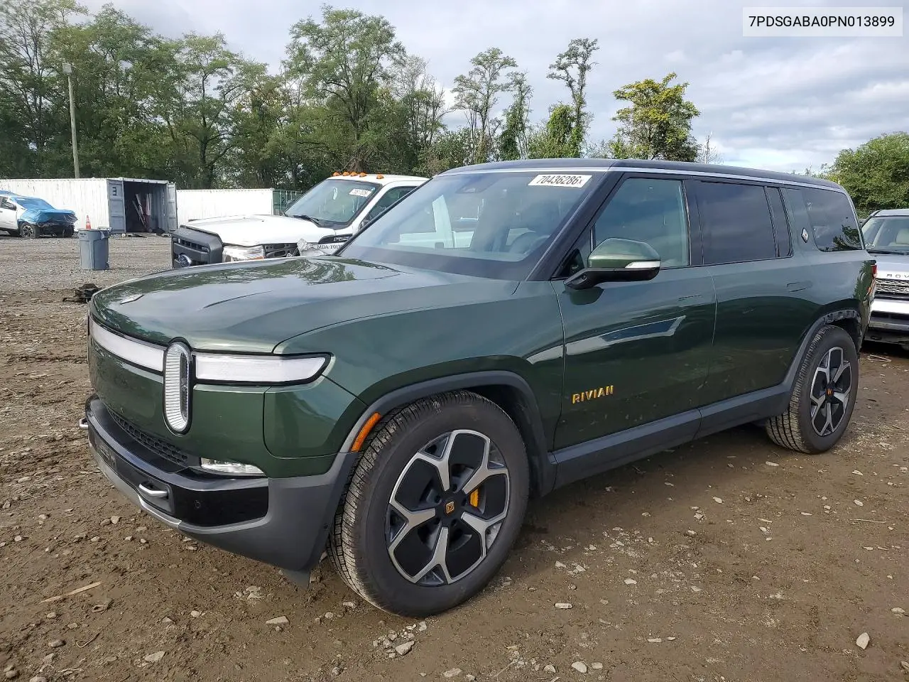 RIVIAN R1S 2023, VIN 7PDSGABA0PN013899