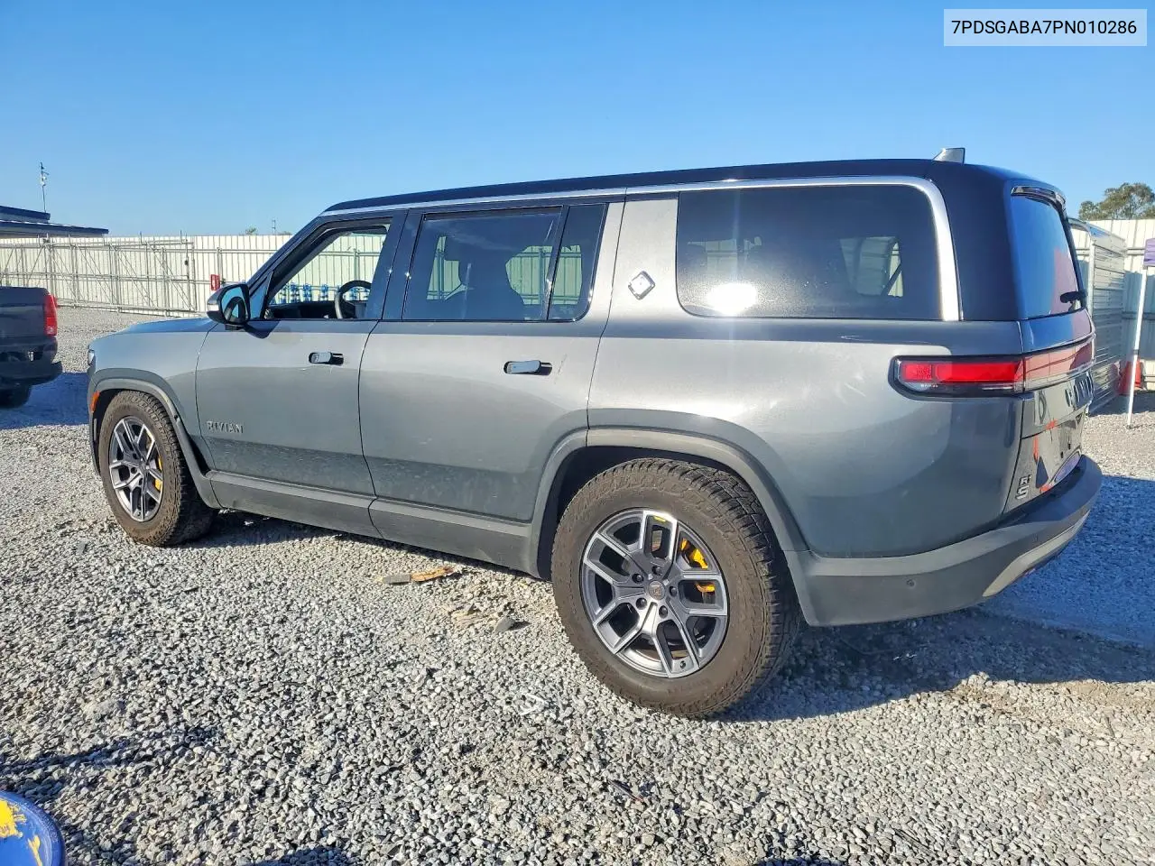 2023 RIVIAN R1S VIN 7PDSGABA7PN010286 — фото 2