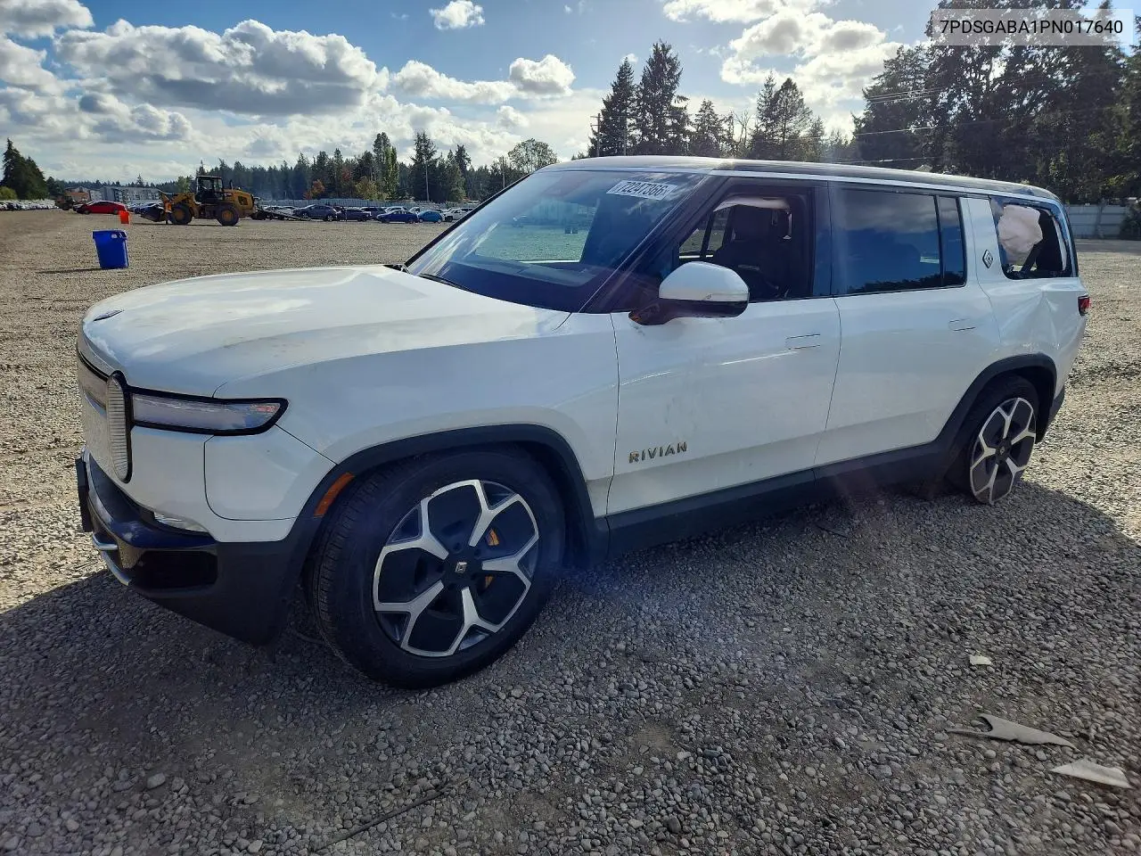 RIVIAN R1S 2023, VIN 7PDSGABA1PN017640