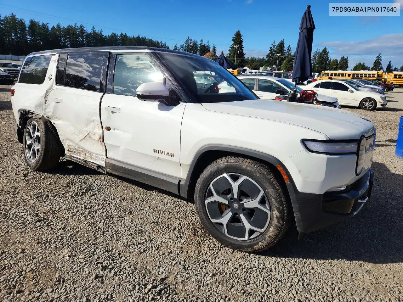 2023 RIVIAN R1S VIN 7PDSGABA1PN017640 — фото 4