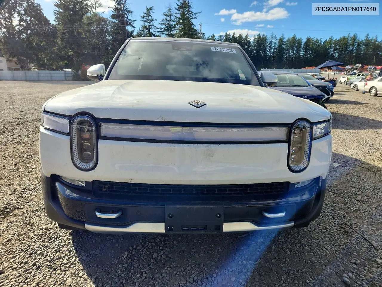2023 RIVIAN R1S VIN 7PDSGABA1PN017640 — фото 5