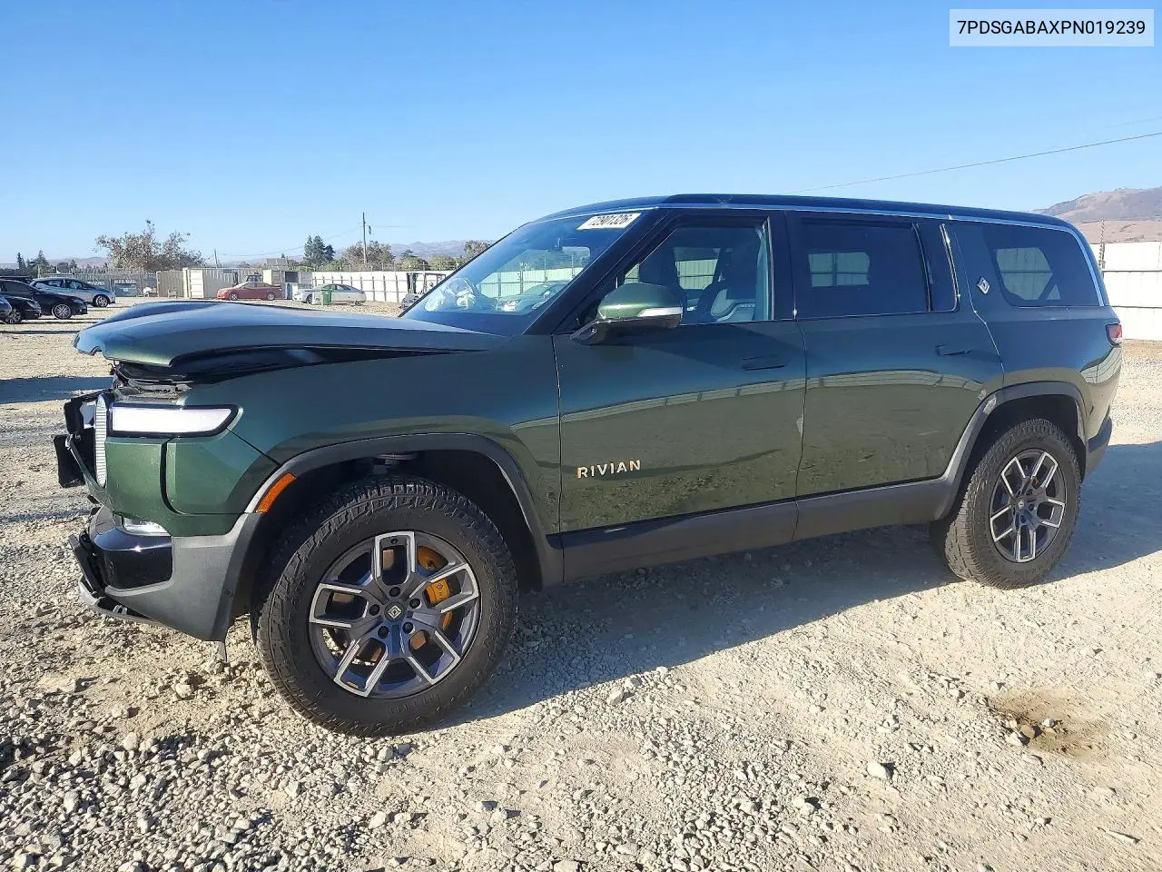 RIVIAN R1S 2023, VIN 7PDSGABAXPN019239
