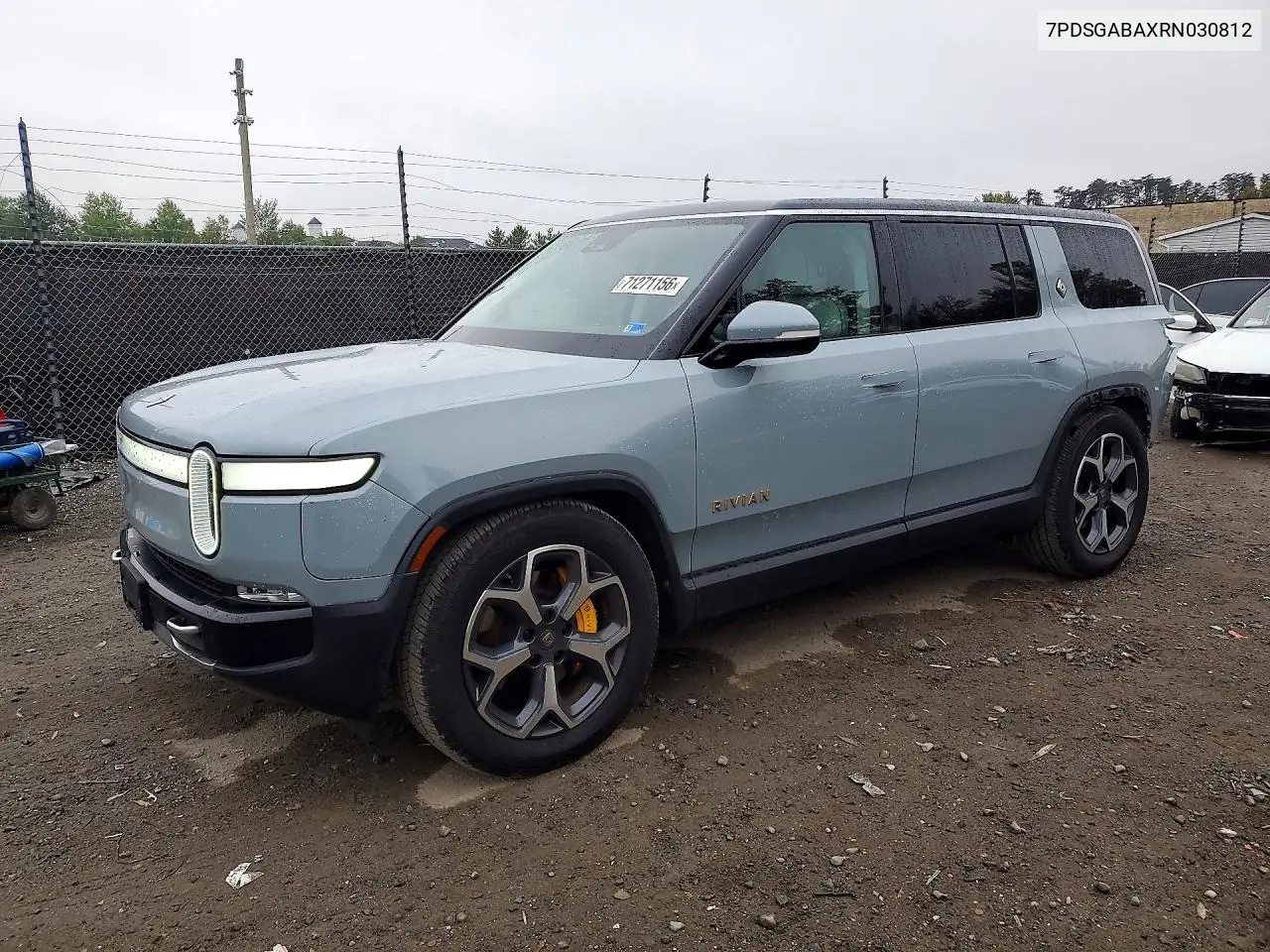 RIVIAN R1S 2024, VIN 7PDSGABAXRN030812