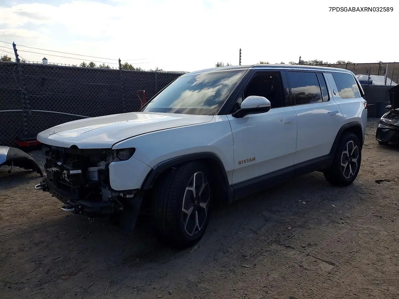 RIVIAN R1S 2024, VIN 7PDSGABAXRN032589