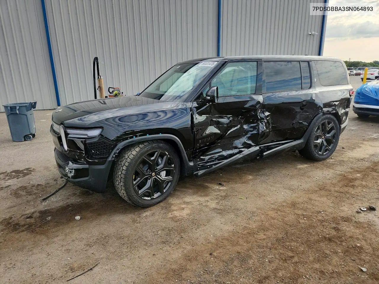 RIVIAN R1S 2025, VIN 7PDSGBBA3SN064893